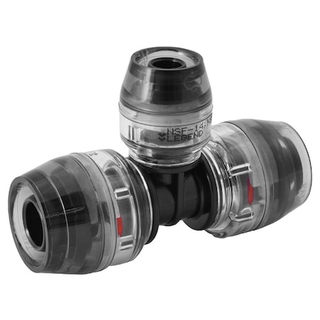 Legend Valve 3/4 x 3/4 x1/2 SMART CLICK TEE 465-215